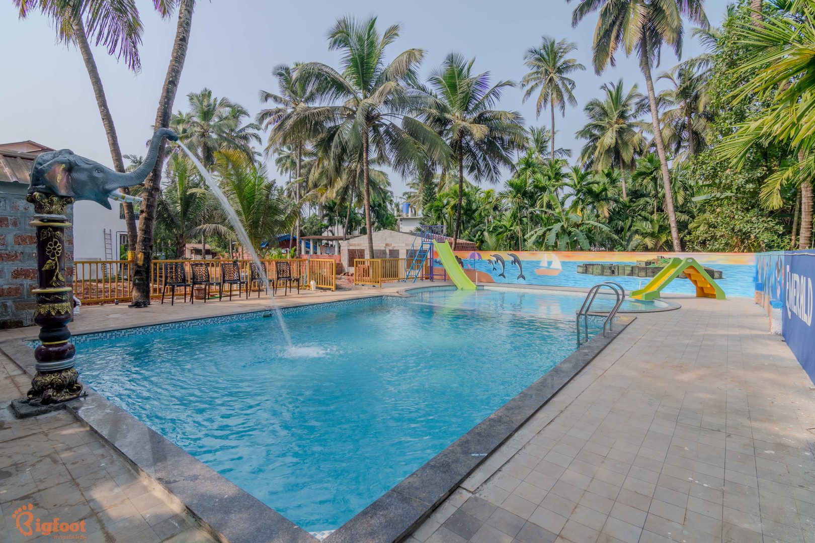 Emerald Resort Diveagar — beautiful resort grounds