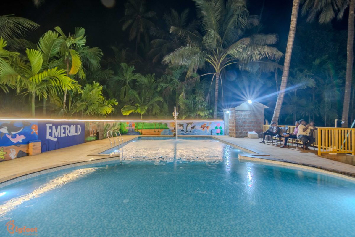 Resort swimming pool