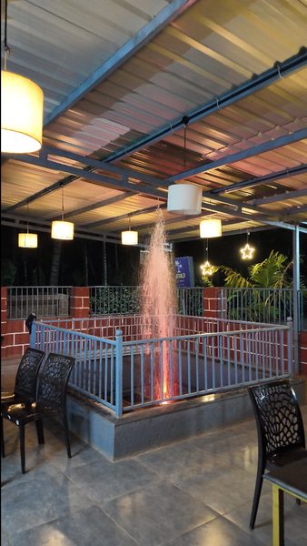 Resort restaurant dining area